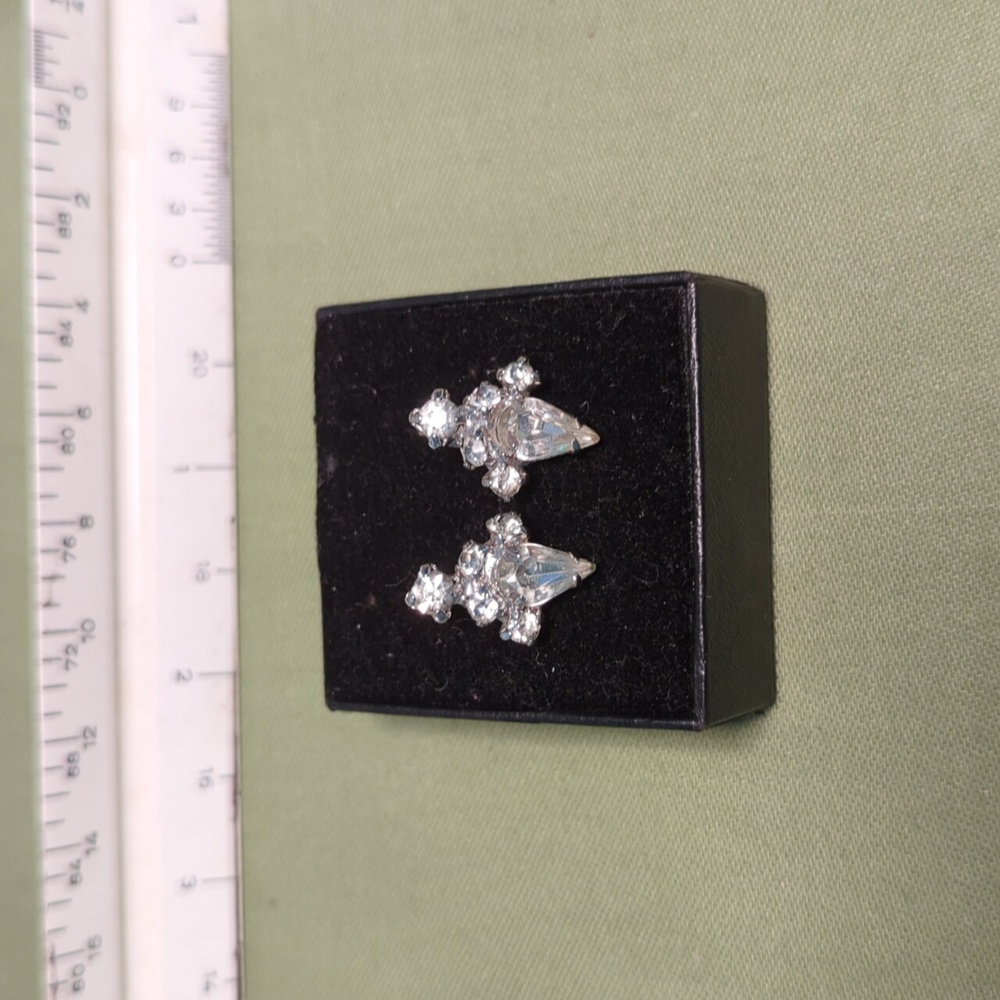 Vintage Rhinestone Earrings